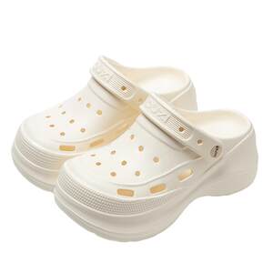 
Puxi Thick-soled Croc Shoes Women's High Heels Summer Outerwear Beach 2026 New Heightening Fashion Baotou Sandals