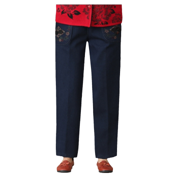 Senior mothers jeans are suitable for 60 years older
