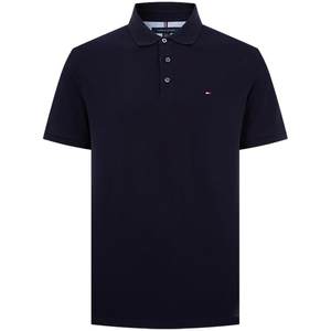 
Tommy25 new autumn and winter men's pique mesh business casual commuting slim short-sleeved lapel T-shirt POLO shirt