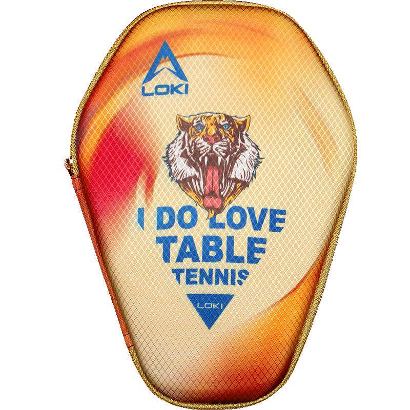 Loki Thor Table Tennis Racket Set Professional Hard Shell Gourd-Shaped Bag