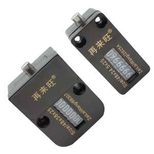 Free shipping mechanical mold counter 7-bit CVPL-200 100 HUS high-quality square round plastic accessories
