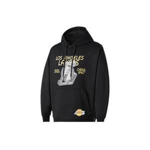 NBA官方凯尔特人/湖人/勇士涂鸦系列男女同款早秋新品连帽卫衣