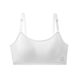 
Junior high school students suspenders underwear 15-year-old girl development vest stage 2 high school students pure cotton bra summer