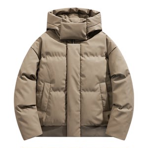 
Wukong is in stock, trendy brand winter thickened hooded cotton coat, men's retro couple's warm and versatile cotton coat