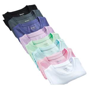 Xunfeng quick-drying top for men's sports short-sleeved T-shirt for women loose breathable casual clothes for smoked style badminton clothes