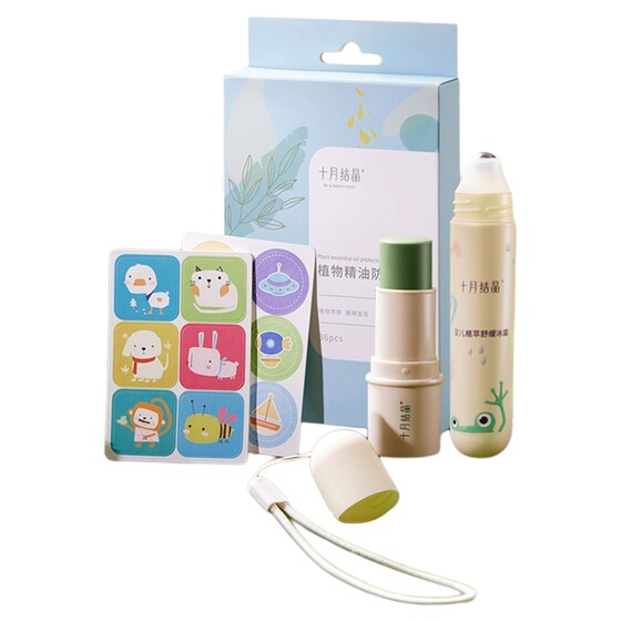 
October Crystal Bite Eliminator Stick Roll-on Ice Dew Baby Soothing Bites Outdoor Cooling Anti-Itching Lithospermum Ointment