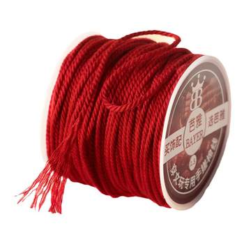 La Ma red hand rubbing cotton threads, play line, Spring Moon Bodhisattva
