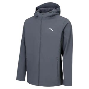 
ANTA men's windproof jacket official flagship casual jacket warm top woven splash-proof outdoor sports windbreaker