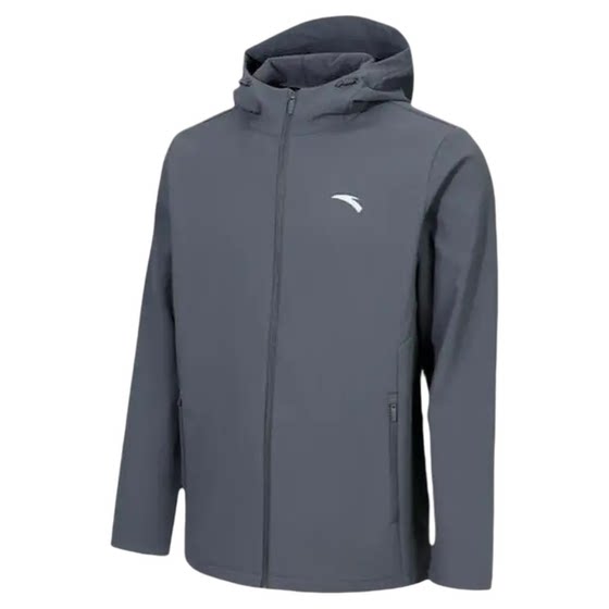 
ANTA men's windproof jacket official flagship casual jacket warm top woven splash-proof outdoor sports windbreaker