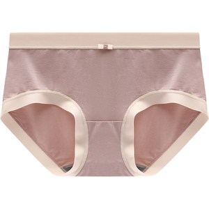 
Caitian autumn and winter underwear women's modal mid-high waist large stretch women's antibacterial bottom crotch briefs big brand replacement