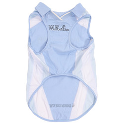 Five leaders, summer pet, dog, human pet, parent-child wear, short-sleeved T-shirt, cool vest for medium and large dogs, cool vest