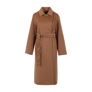 
Dongli Cashmere Autumn and Winter New Double-sided Cashmere Coat Women's Medium Long Woolen Coat Elegant 4A48