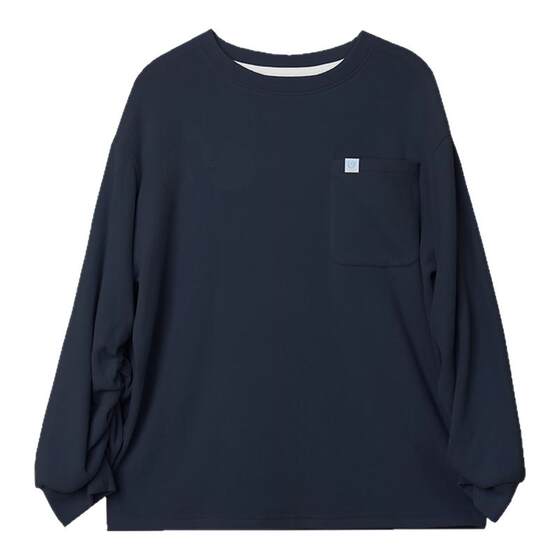 
Gulu Diary children's clothing children's round neck T-shirt 26 spring new style for boys and girls velvet light warm casual long-sleeved top