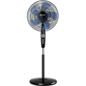 Oaks fan floor fan electric fan household vertical high wind 2026 new fan dormitory remote control light sound