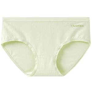 
Kelishi pure cotton underwear for girls mid-waist full cotton crotch antibacterial spring and summer breathable women's briefs 2025 new style