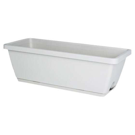 Flower pot plastic balcony planting pot boxes vegetable planting artifact rectangular hanging long strip pot tank household Nordic large Nordic large