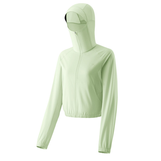 
Jiaoxia women's short mountain style sun protection clothing spring and summer light and quick-drying breathable skin clothing sports outdoor short jacket