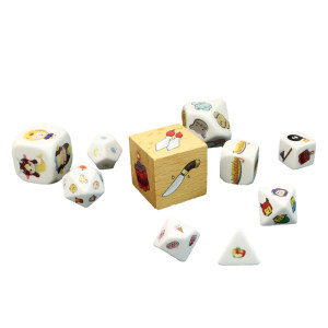 
Zhengyinfang board game dice custom pattern lettering creation game accessories sieve custom dice 8 10 12 20 sides
