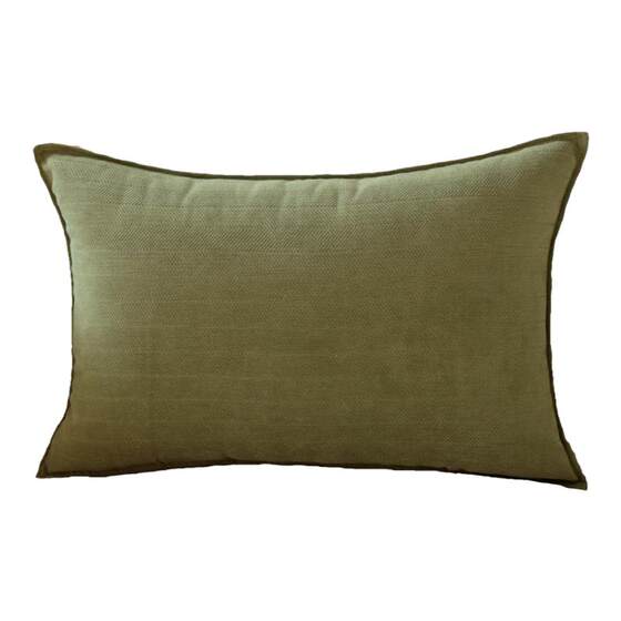 Super Romani Matcha color pillow Nordic simplicity solid color large cushion cover leaning on the pillow waist and the sofa to hold the pillow