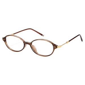 
Miu nerdy glasses for women with myopia can be matched with the degree of Maillard wind brown whitening ultra-light oval small frame