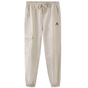 [Splash-proof and water-resistant] Camel sports casual pants men's spring and summer trousers, wardrobe pants, outdoor paratroopers, hiking pants, women's