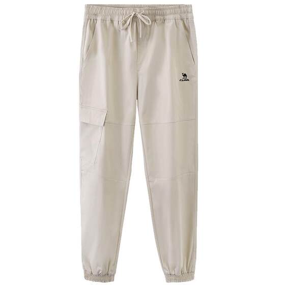 [Splash-proof and water-resistant] Camel sports casual pants men's spring and summer trousers, wardrobe pants, outdoor paratroopers, hiking pants, women's