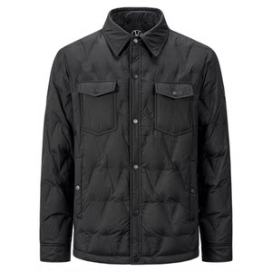 
GIOVANNI VALENTINO men's winter lapel down jacket casual fashion three-proof goose down jacket