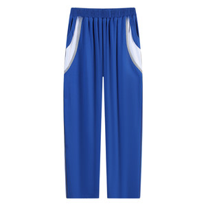 
Dongguan Dalang Public Primary School School Uniform Pants Summer, Autumn and Winter Sports School Pants Blue Round Neck Short Sleeve Long Sleeve Trousers