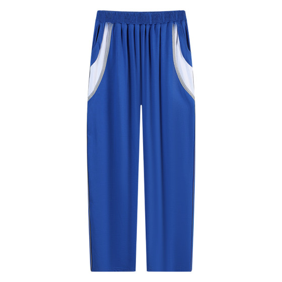 
Dongguan Dalang Public Primary School School Uniform Pants Summer, Autumn and Winter Sports School Pants Blue Round Neck Short Sleeve Long Sleeve Trousers