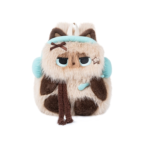 Centimeter Planet Cute Backpack Plush Crossbody Cat Doll School Bag Furry Bag Female Birthday Gift