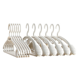 
Jia helper wide shoulder clothes hanger household clothes hanging thick large seamless anti-shoulder angle suit hanging clothes hanger clothes drying hanger