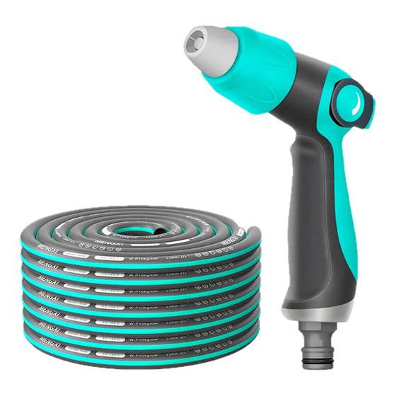 
Household high-pressure water gun powerful pressurized flushing water gun nozzle water pipe hose anti-freeze and explosion-proof faucet hose