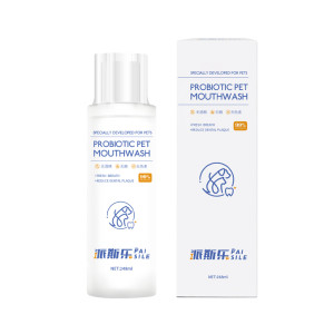 
Paisile pet probiotic tooth cleaning water pet mouthwash fresh breath for cats and dogs with bad breath