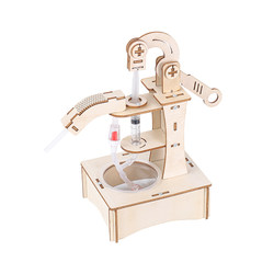 Hand pressing pump handmade DIY physics small production