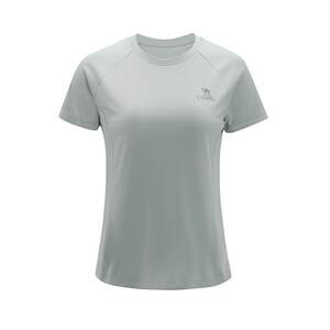 
[Slippery T] Camel outdoor quick-drying T-shirt for women 26 spring and summer short-sleeved elastic breathable sweat-absorbent hiking sports top for men