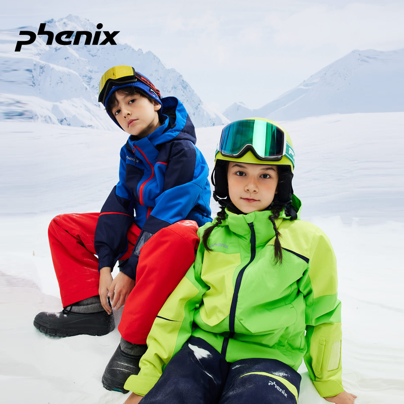 phenix菲尼克斯 竞技系列大童秋冬保暖儿童单双板滑雪服PSAG22P82