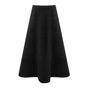 
LULUALWAYS [Same Model in Shopping Mall] New Fashionable and Temperament Lady High-Ware Umbrella Skirt Long Skirt