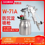 súng sơn giá bao nhiều MEISAC W-71A súng phun khí nén khuấy xịt than chì phun súng phun sơn chống lắng đọng cấu tạo súng phun sơn súng phun sơn ô tô