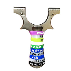 
New genuine stainless steel Star God Slingshot Flat Leather Bow No-Tie Quick Pressure Clip High Power High Accuracy Sniper Bow