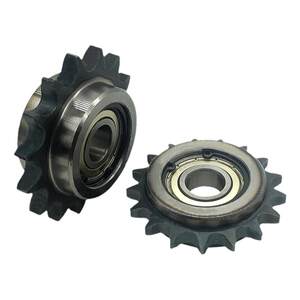 
5 points 10A idler two sides of the boss tightening wheel/idle sprocket 12/13/15/17 tooth single bearing double bearing spring