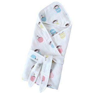 
Baby quilt in spring and autumn, newborn baby pure cotton gauze thickened to prevent jumping quilts, newborn baby goes out to hug quilt