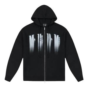 [Same style as Yan Haoxiang] MEDM phantom sweater cardigan for men and women in autumn zipper knitted casual hooded jacket