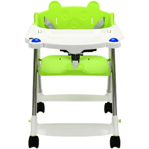 
Bald dining chair baby dining table portable multi-function seat foldable metal dining table chair children's chair