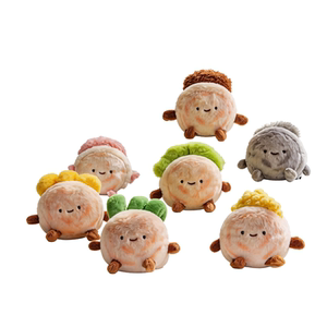 
Velvet steamed bun plush steamed bun doll, blind box, refrigerator magnet, bag pendant, Xi'an cultural and creative special souvenir