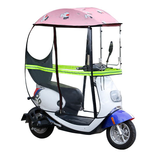 Waterproof Electric Bike Rain Cover Sun Protection