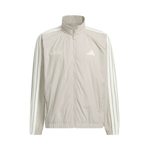 
adidas Adidas autumn new men's woven water-repellent high-neck sports loose jacket KC2835