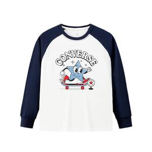 
Converse children's clothing for boys and girls long-sleeved T-shirt pure cotton children's big children's bottoming shirt spring and autumn 2026 new inner top