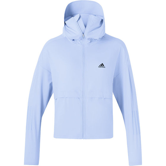 
Adidas/Adidas official genuine JACKET women's cool summer thin hooded jacket IT2488