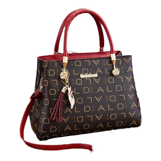 
Women's Bag 2025 Spring and Summer New Middle-aged Women's Bag Mom's Bag Fashionable and Versatile Mother-in-law One-Shoulder Crossbody Handbag