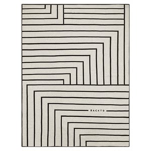 
BACKTO Butu Home 100% Combed cotton sofa blanket Class A office nap blanket Soft cover blanket Aviation blanket